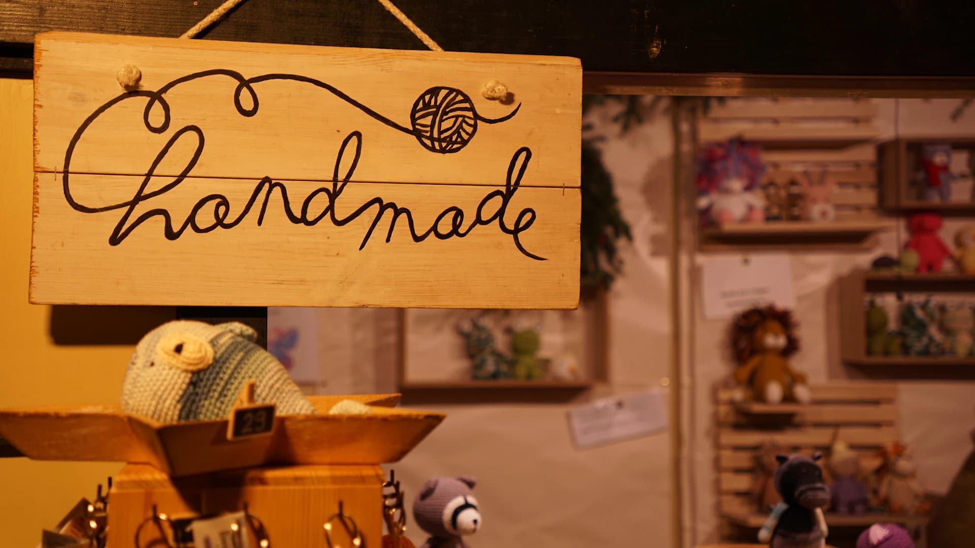 Matstånd med gott om folk